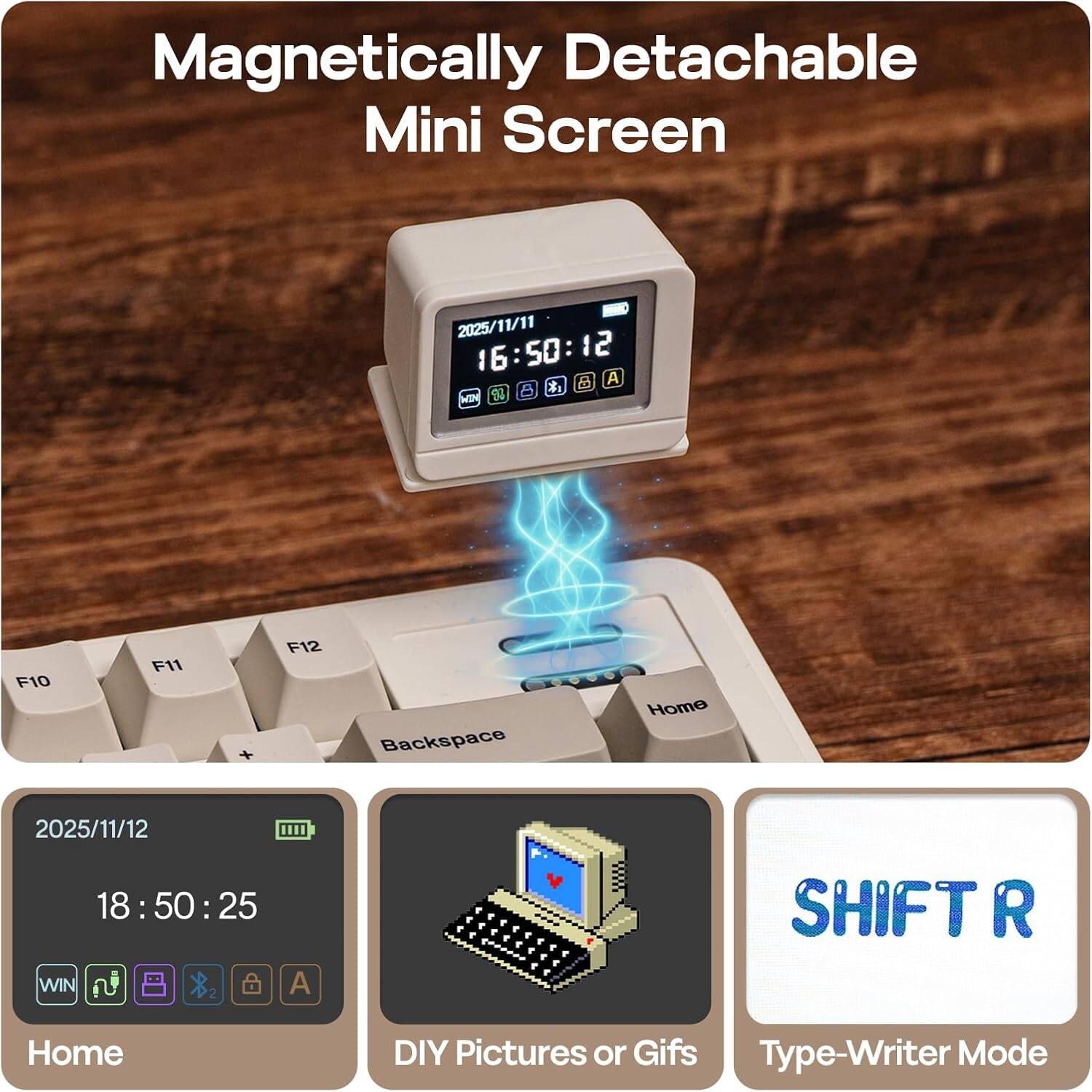 Magnetic Mini Screen

2025/11/11 16:50:12

2025/11/12 18:50:25

WIN

Home

DIY Pictures or GIFs

Type-Writer Mode