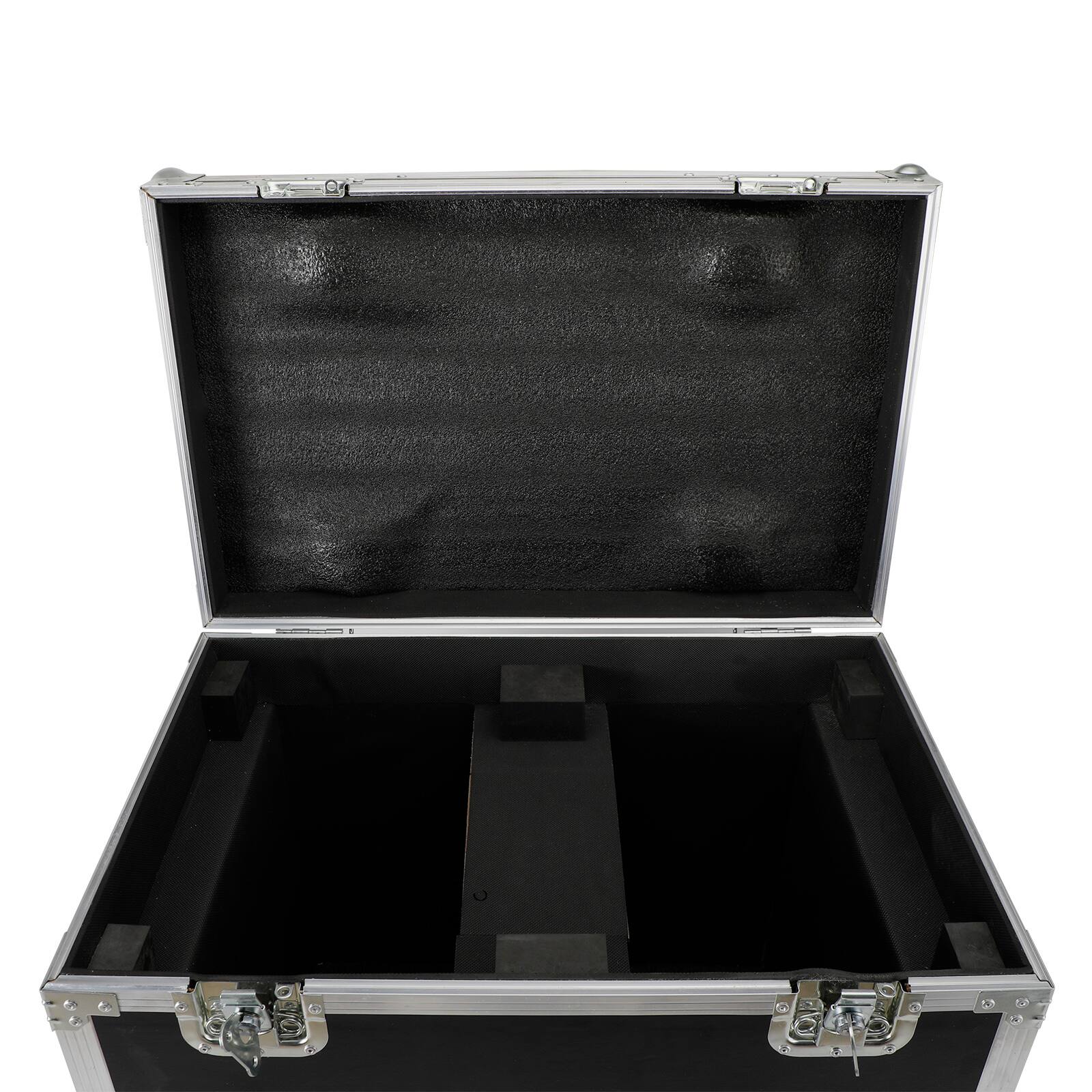 Alt View 7. Topteng - Flight Case for Stage Light & Smoke Machine - Heavy-Duty Aluminum Case.