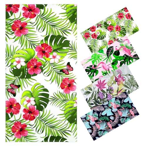 Front. Reds Spade - Oversized Terry Beach Towel X In Soft Extra Large Big Pool Swim Towels For Adults Xl Clearance Travel Blank... - Red Flowers Terry-72.00" x 36.00".