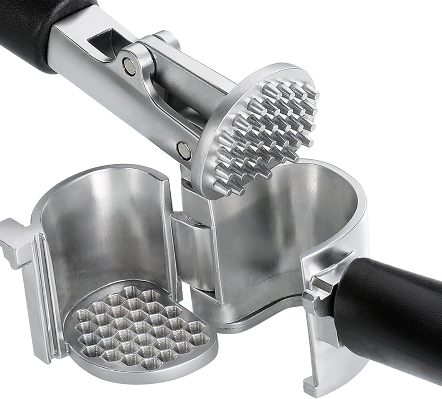 Alt View 3. Kuchenprofi - Profile Stainless Steel Garlic Press - Silver.