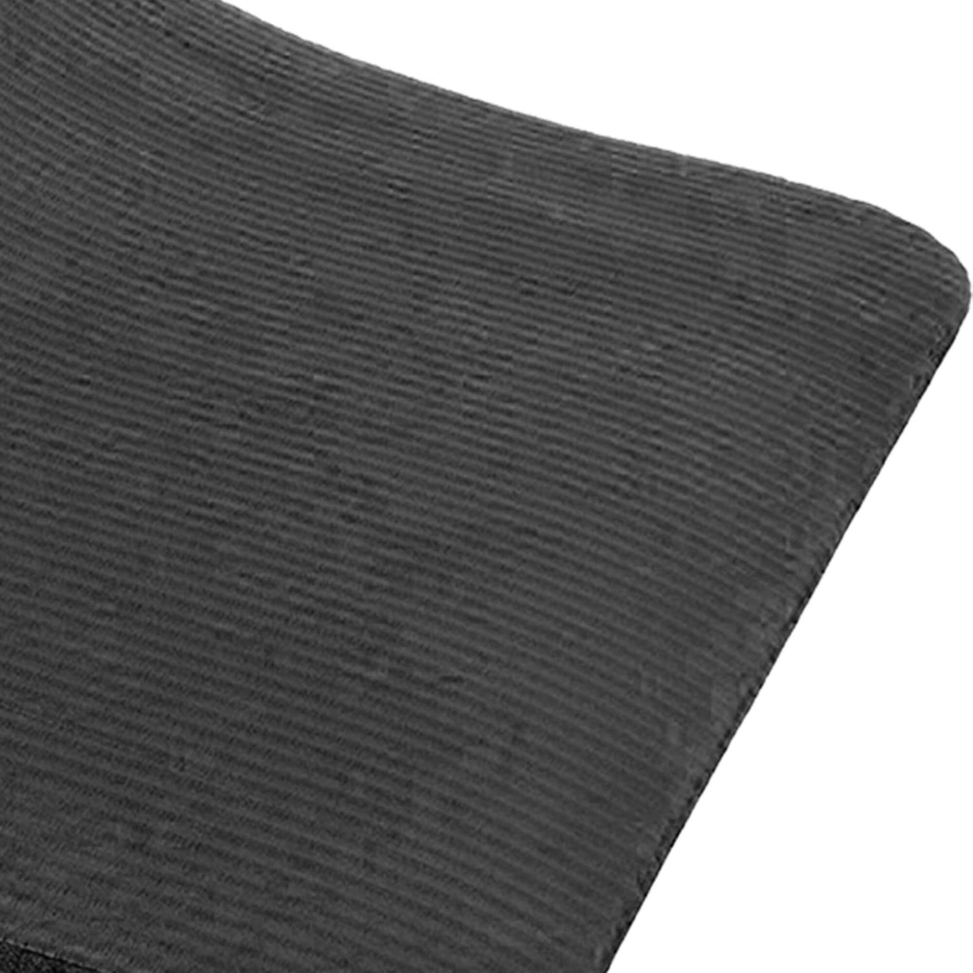 Alt View 7. BalanceFrom Fitness - BalanceFrom Yoga Mat, 1" Extra Thick Exercise Pilates Workout Mat, Graphite - Graphite Gray.