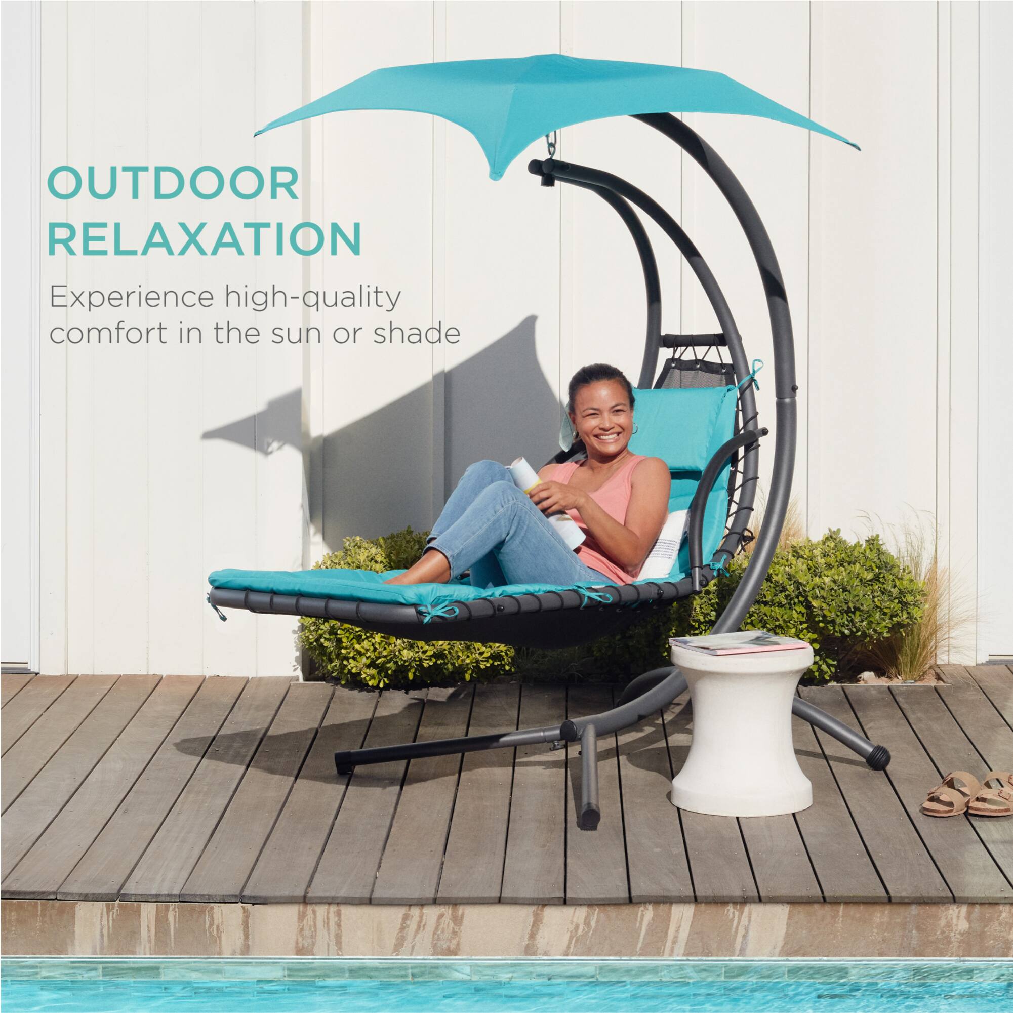 OUTDOOR RELAXATION  
Experience high-quality comfort in the sun or shade
