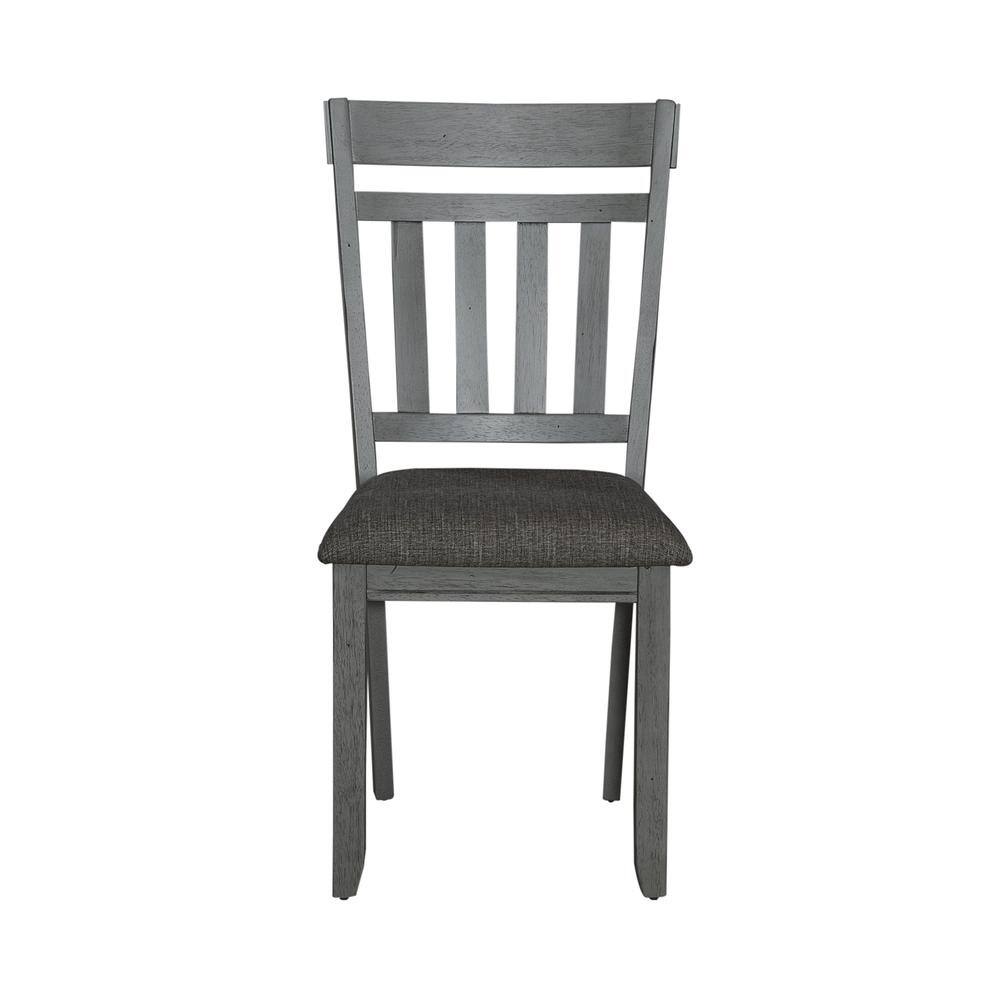 Alt View 1. Liberty Furniture Industries - Newport Splat Back Side Chair - Set of 2 - Grey.