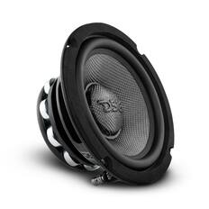 Front. DS18 Audio - PRO-CF 6.5" Neodymium Mid-Bass Loudspeaker, 250W RMS 4-Ohm.