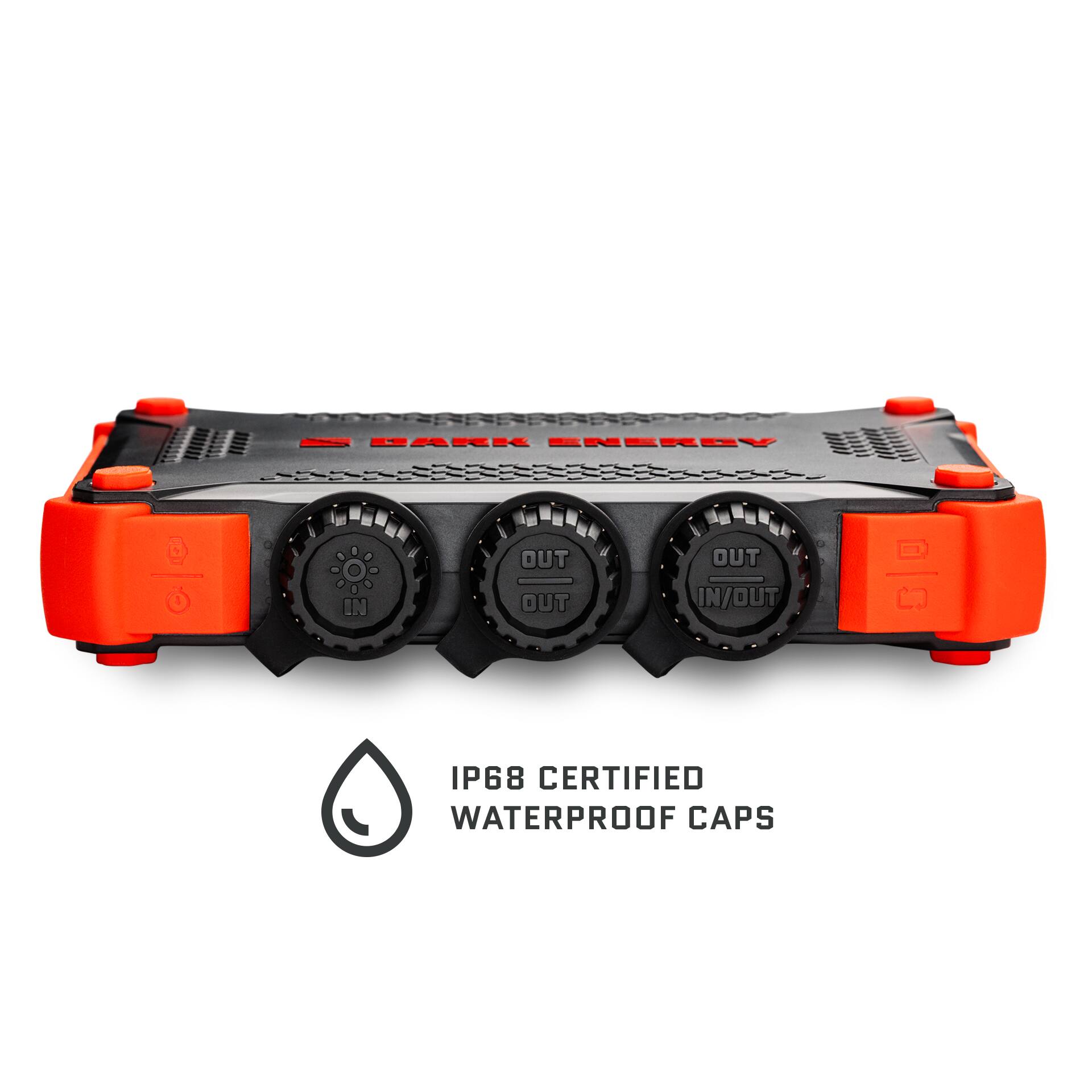 PREE GAEK ENEKOY  
I O I IN OUT OUT OUT IN/OUT  
IP68 CERTIFIED WATERPROOF CAPS