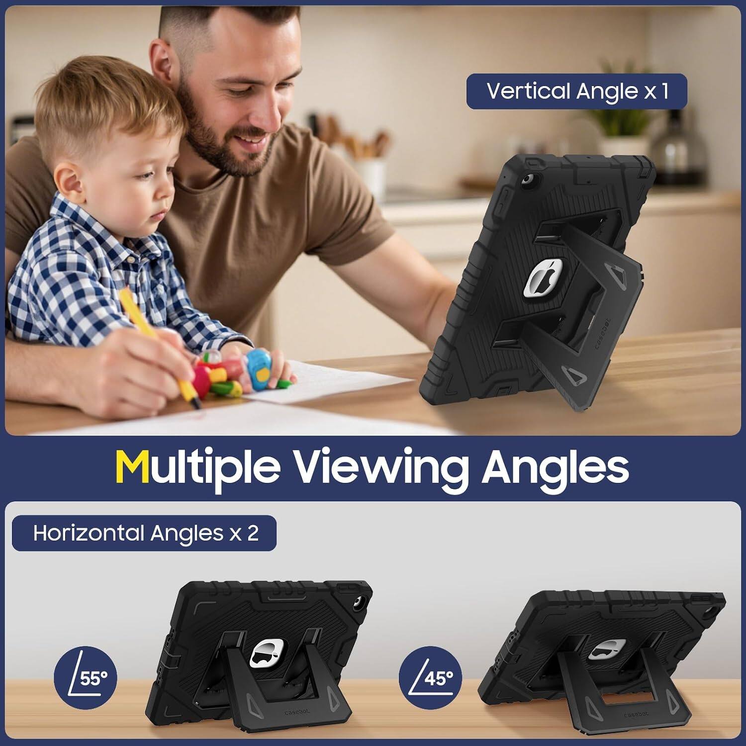 Vertical Angle x 1

Multiple Viewing Angles

Horizontal Angles x 2

55°

45°