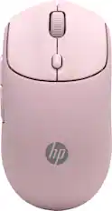 Front. HP - 400 Quiet Wireless Bluetooth Ambidextrous Mouse - Pink.