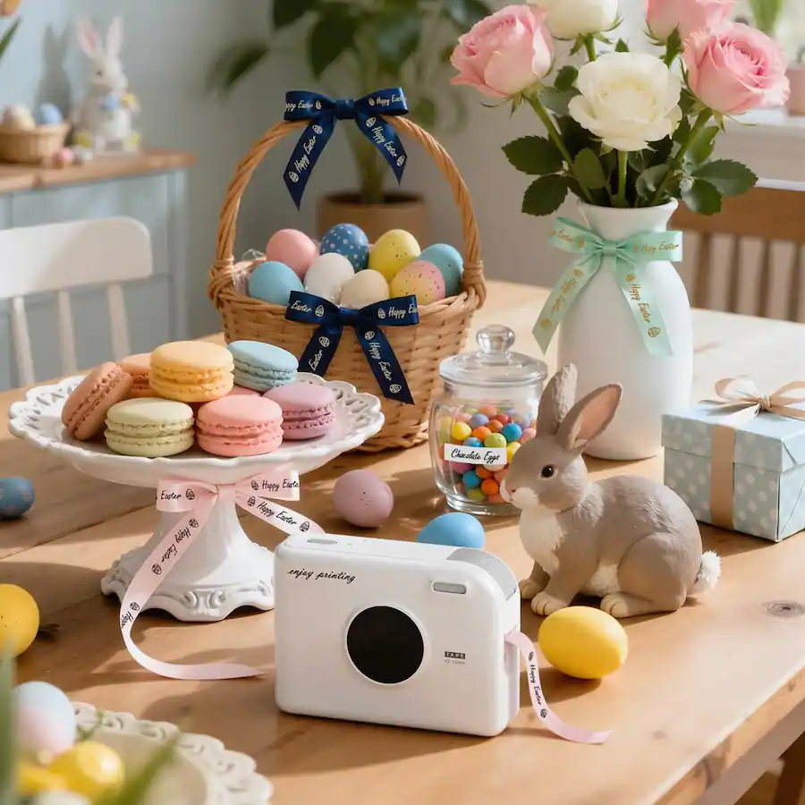 Phomemo A30 Portable Ribbon Printer for Gift Packing and Photo Labeling ...