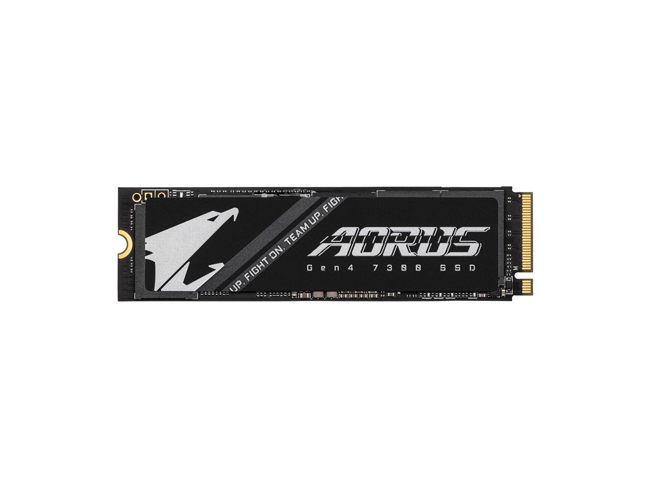 【値下げ交渉あり】AORUS Gen4 7300 SSD 1TB GIGABYTE AORUS Gen4 7300 SSD 1TB PCIe 4.0 NVMe M.2, Read 7300MB/s