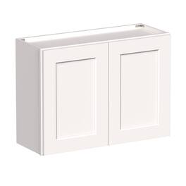 Boyel Living - 33-in W x 24-in H x 12-in D Shaker RTA Kitchen Wall Cabinet with Soft-Close - White Shaker
