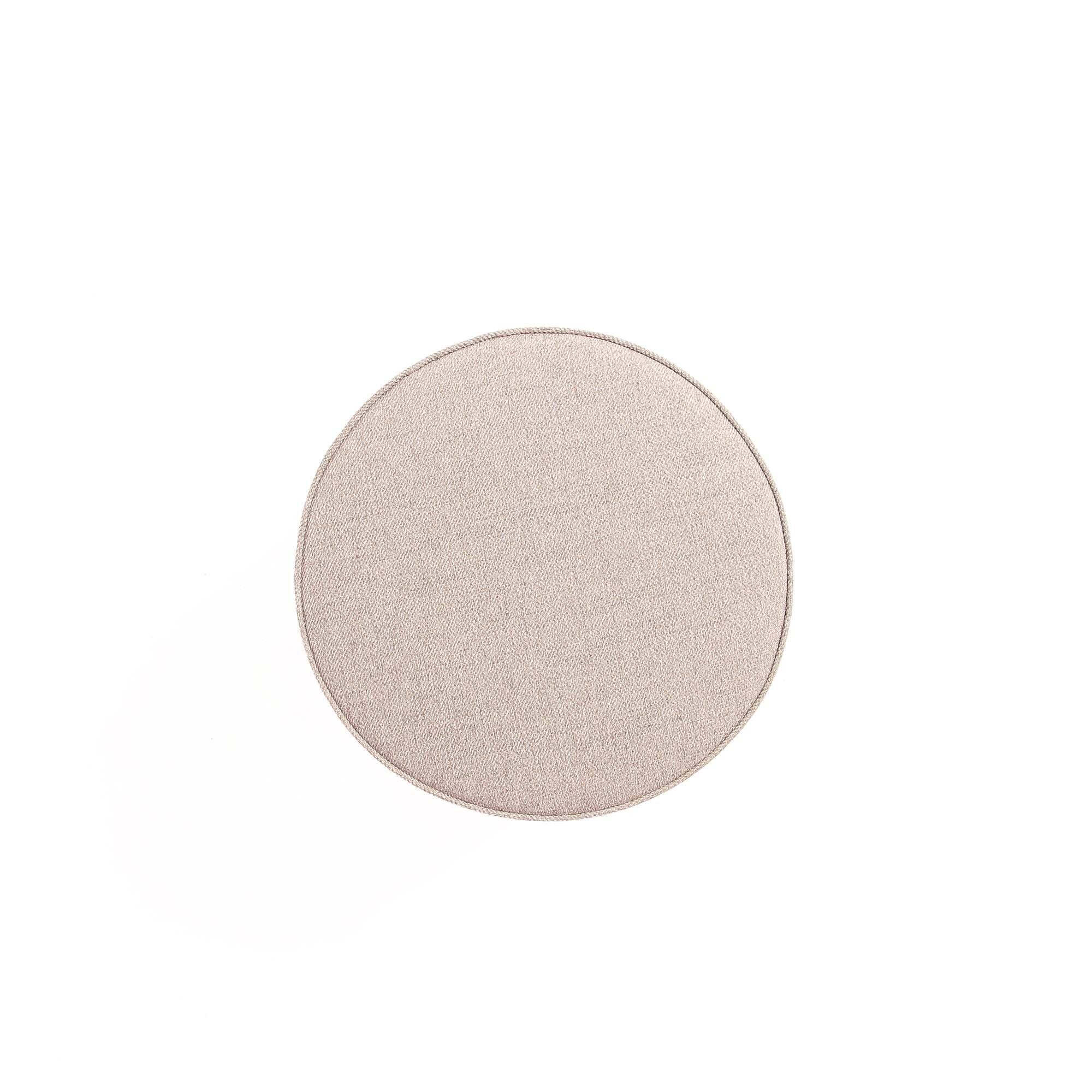 Alt View 3. Manhattan Comfort - Bailey Mid-Century Modern Upholstered Accent Ottoman - Wheat.