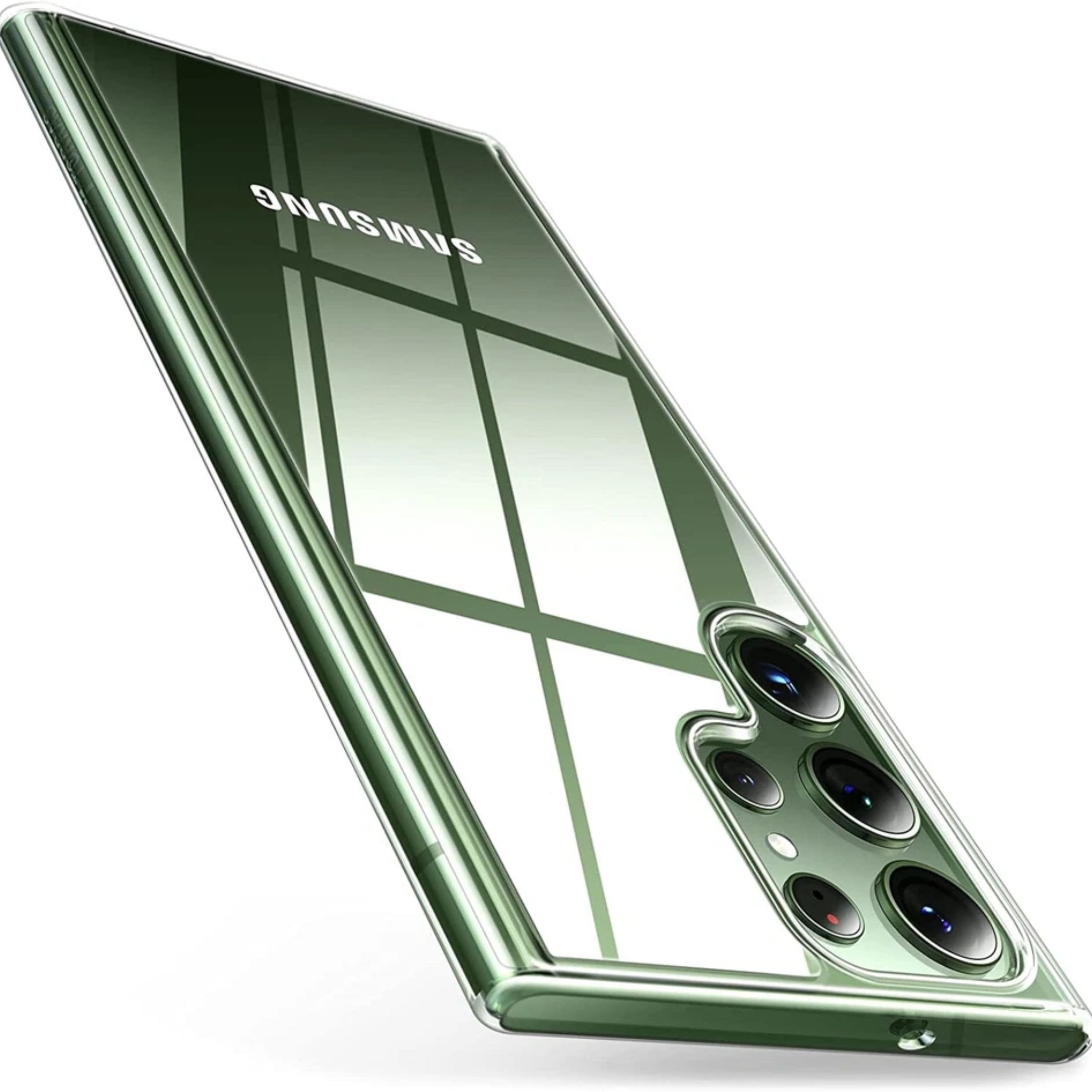 Kitcheniva - Hybrid Armor Shockproof Phone Case For Samsung Galaxy S22 Ultra - Clear