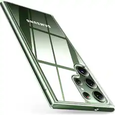 Front. Kitcheniva - Hybrid Armor Shockproof Phone Case For Samsung Galaxy S23 Clear - Clear.