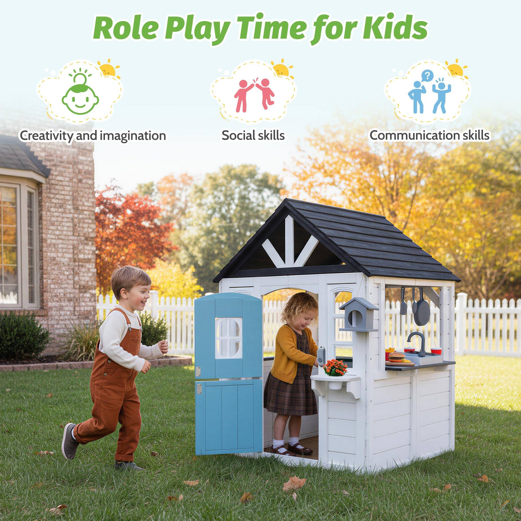 Role Play Time for Kids

- Creativity and imagination
- Social skills
- Communication skills