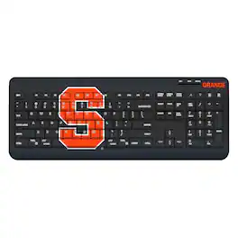 Keyscaper - Syracuse Orange Wireless Keyboard - Black