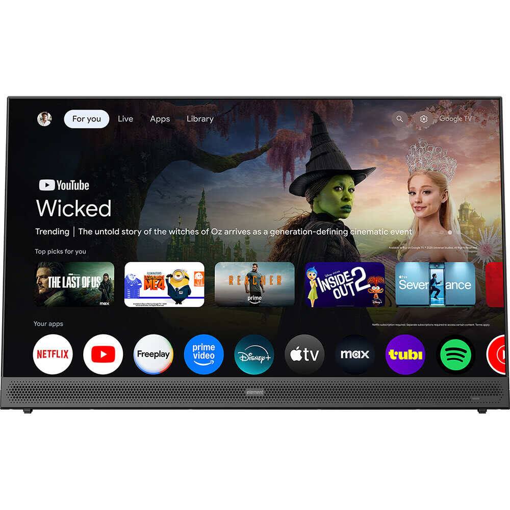 For you  
Live  
Apps  
Library  

YouTube  
Wicked  
Trending | The untold story of the witches of Oz arrives as a generation-defining cinematic event  

Top picks for you  
THE LAST OF US  
ME4 REACHER  
INSIDE OUT 2  
Severance  

Your apps  
NETFLIX  
Freeplay  
prime video  
Disney+  
tv max  
tubi  
Spotify