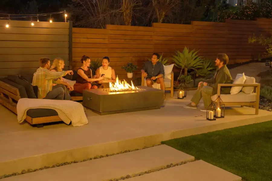 Sonance W/ 2-100 AMP Patio Series Outdoor Speaker System with Amplifier (Each) Brown/Black