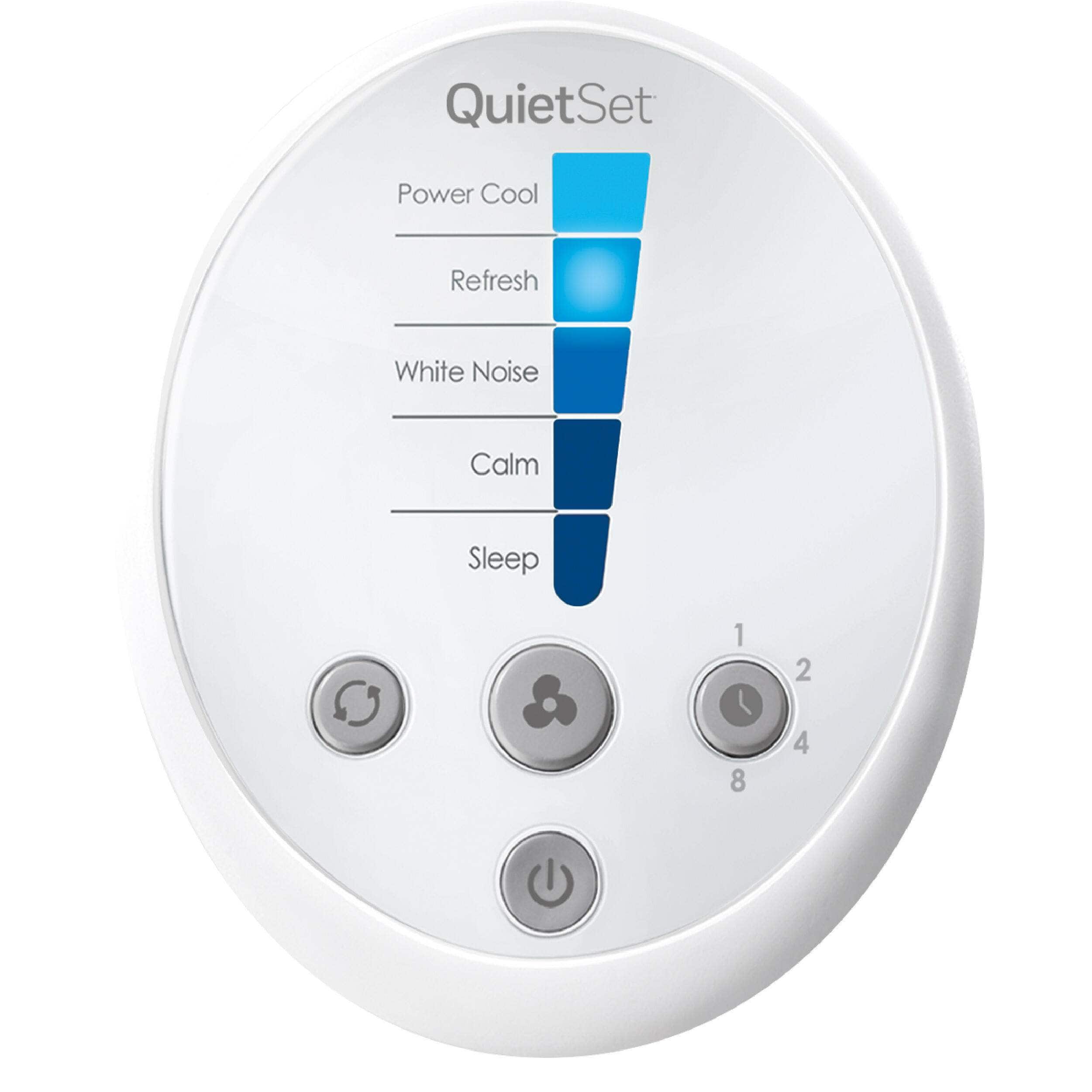 QuietSet Power Cool Refresh White Noise Calm Sleep O 1 8 2 4
