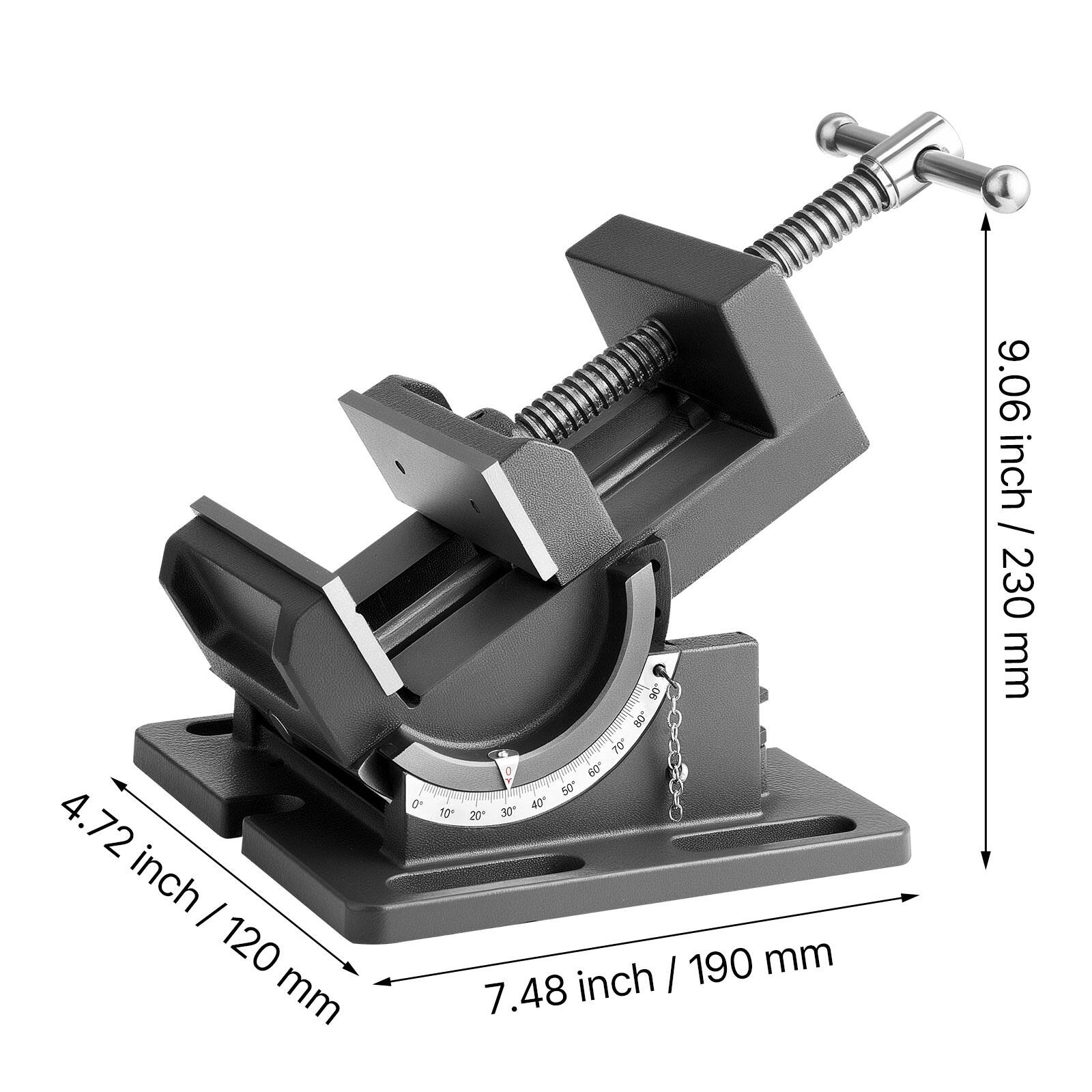 4.72 inch / 120 mm  
7.48 inch / 190 mm  
9.06 inch / 230 mm