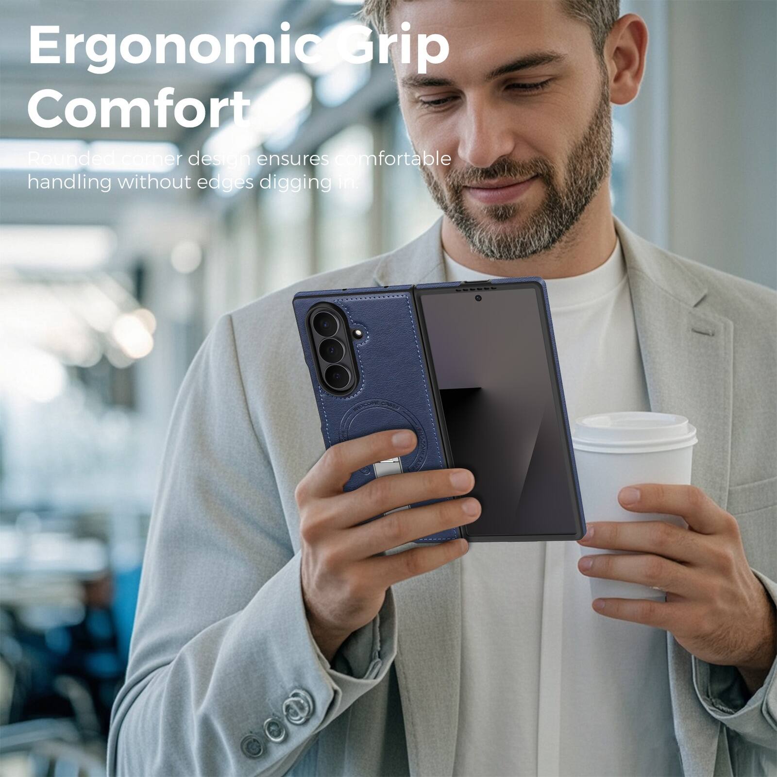 Ergonomic Grip Comfort

Rounded corner design ensures comfortable handling without edges digging in.