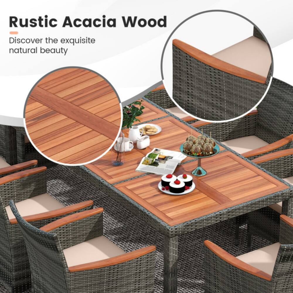 Rustic Acacia Wood  
Discover the exquisite natural beauty