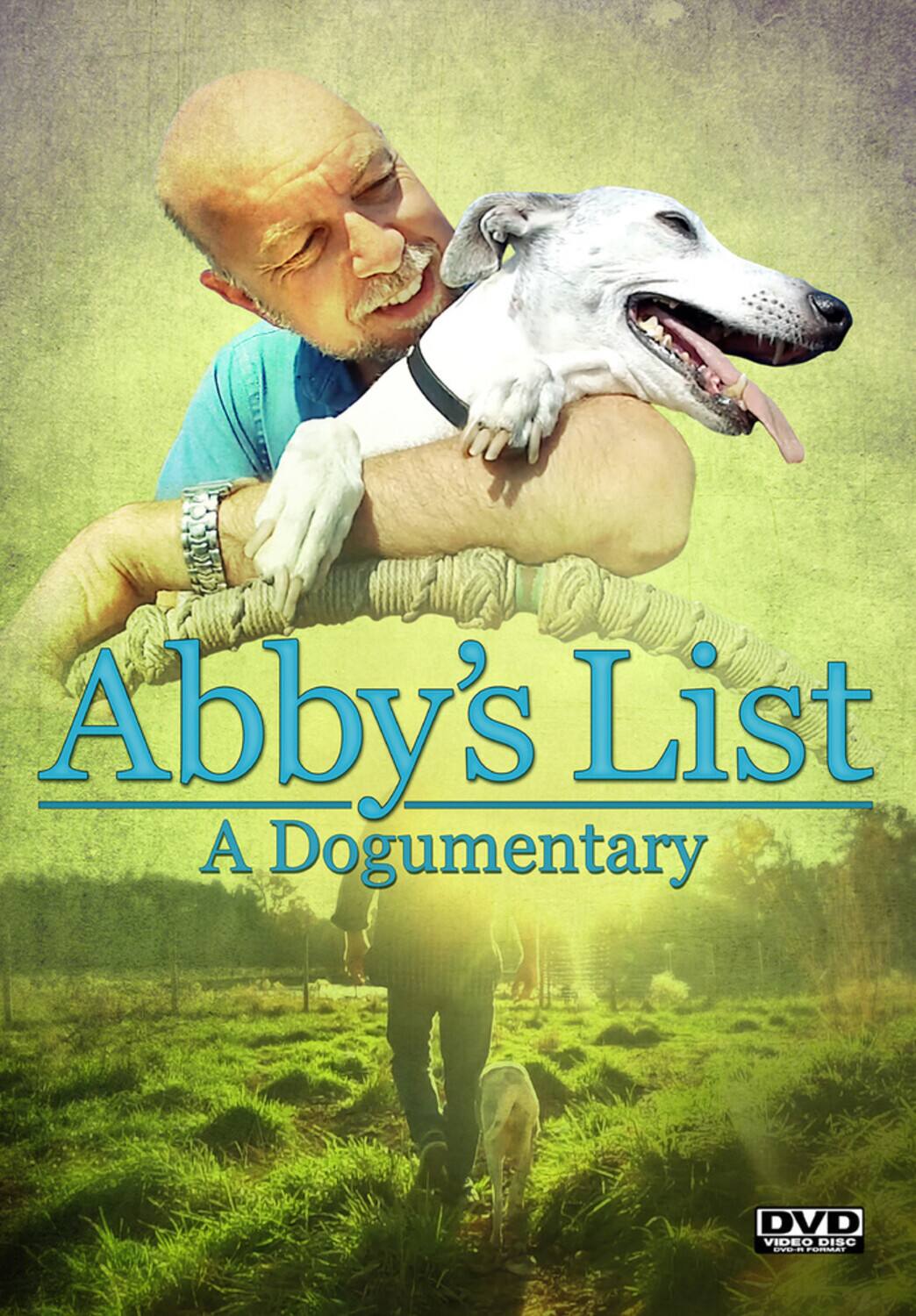 Front. Abby's List, A Dogumentary   - DVD.