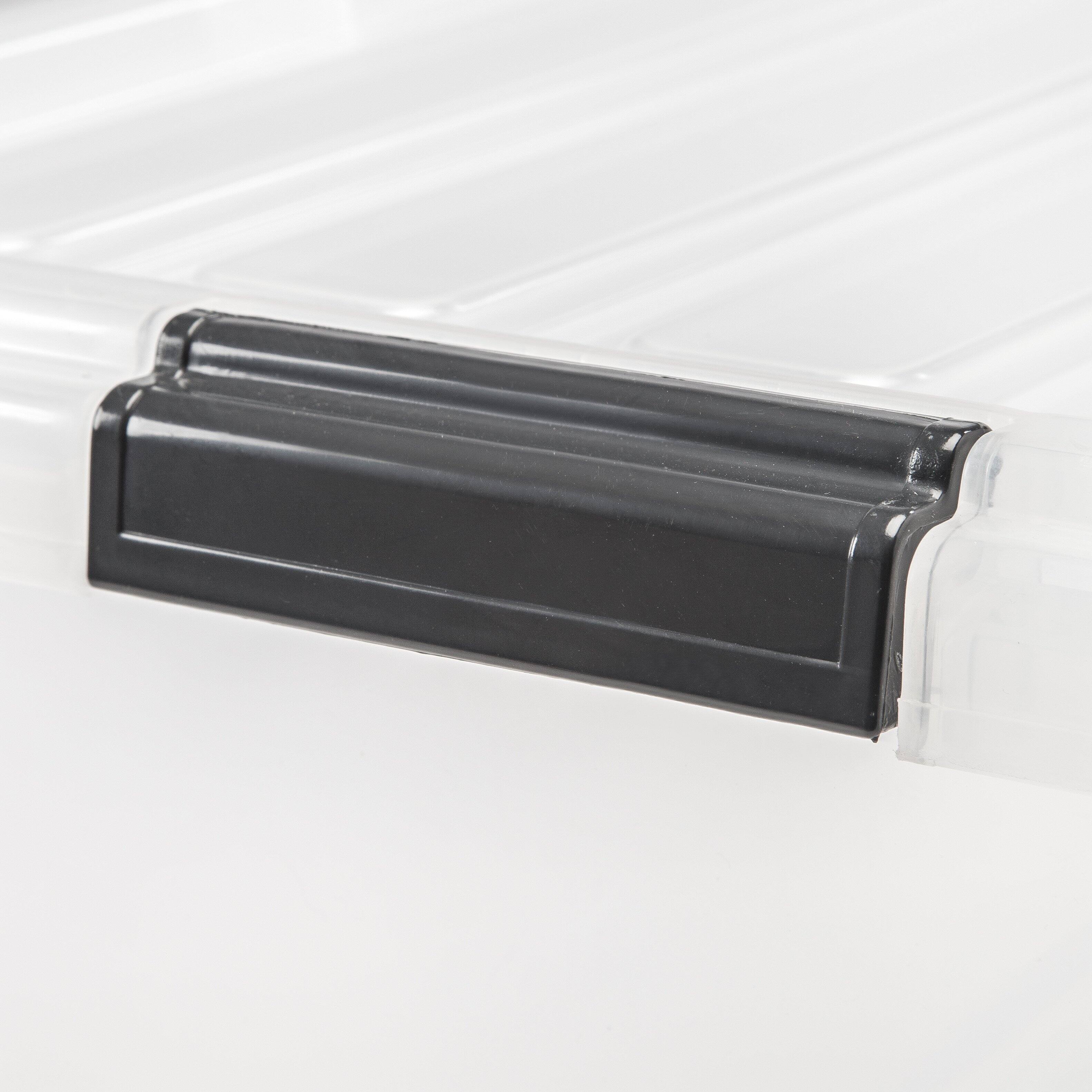Alt View 4. IRIS USA - IRIS USA 45/68/91/144qt Plastic Storage Bins with Lids.