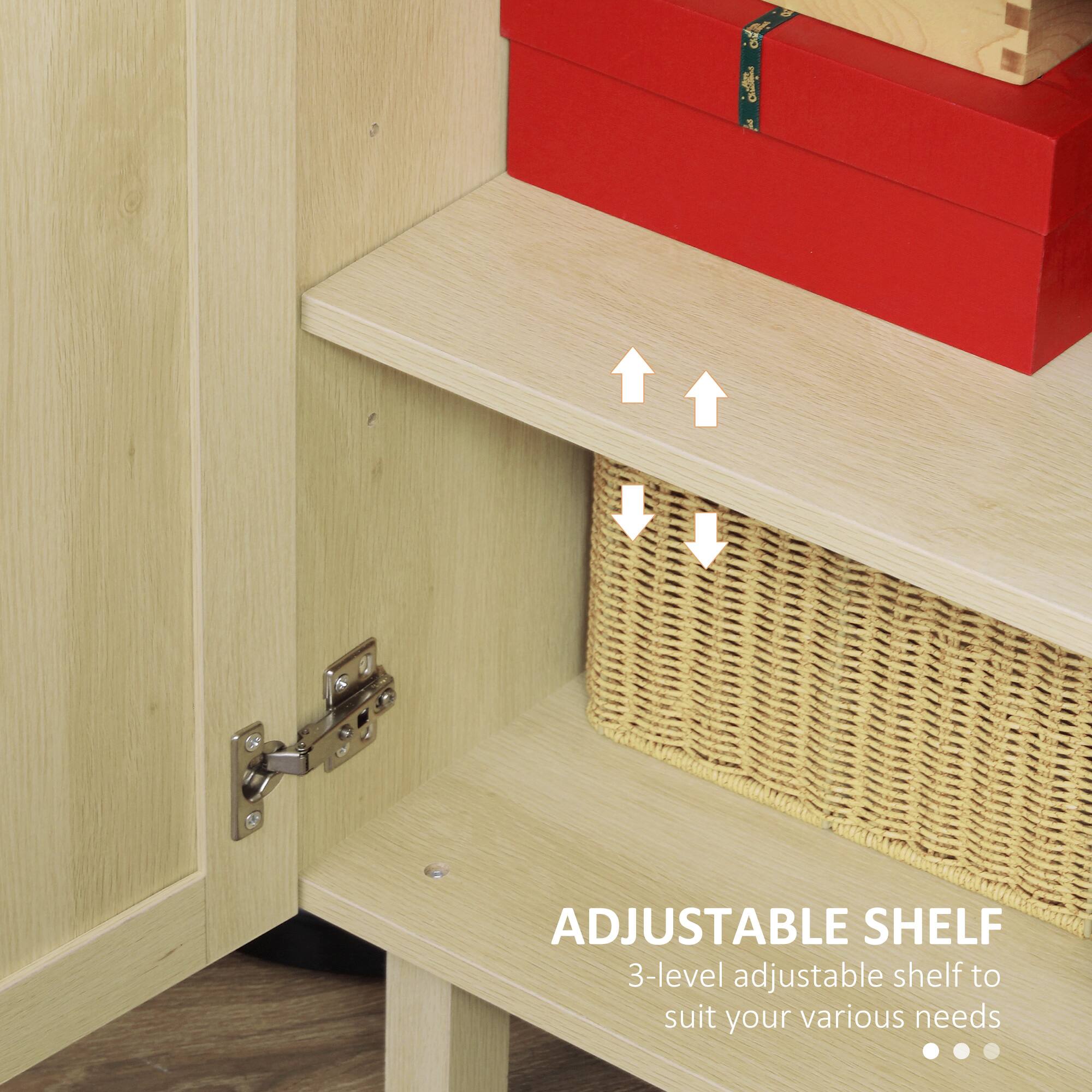 ADJUSTABLE SHELF
3-level adjustable shelf to suit your various needs