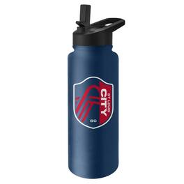 Logo Brands - St. Louis City SC 34oz. Quencher Bottle - Navy