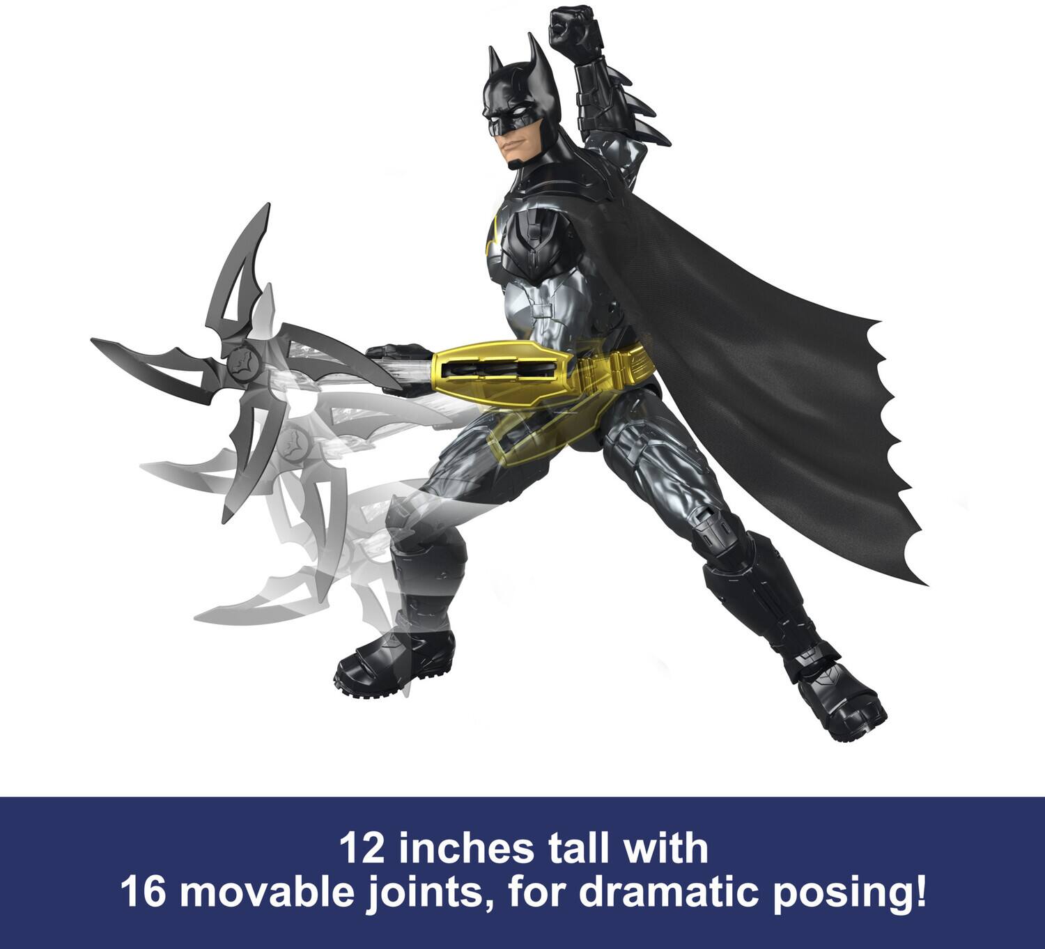 12 inches tall with 16 movable joints, for dramatic posing!