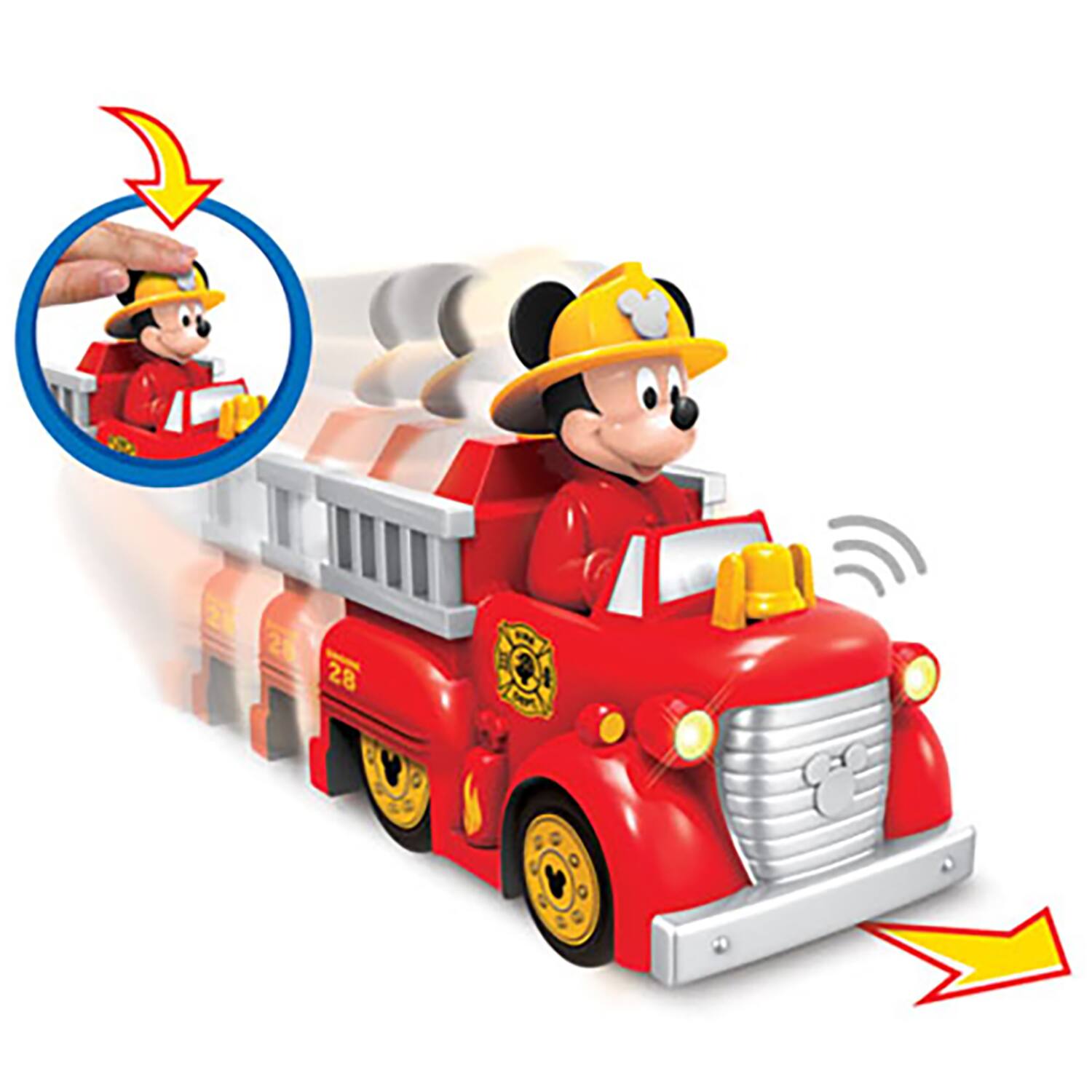 Alt View 5. Jam'n Products - Disney Junior: Press N' Go - Mickey's Firetruck.