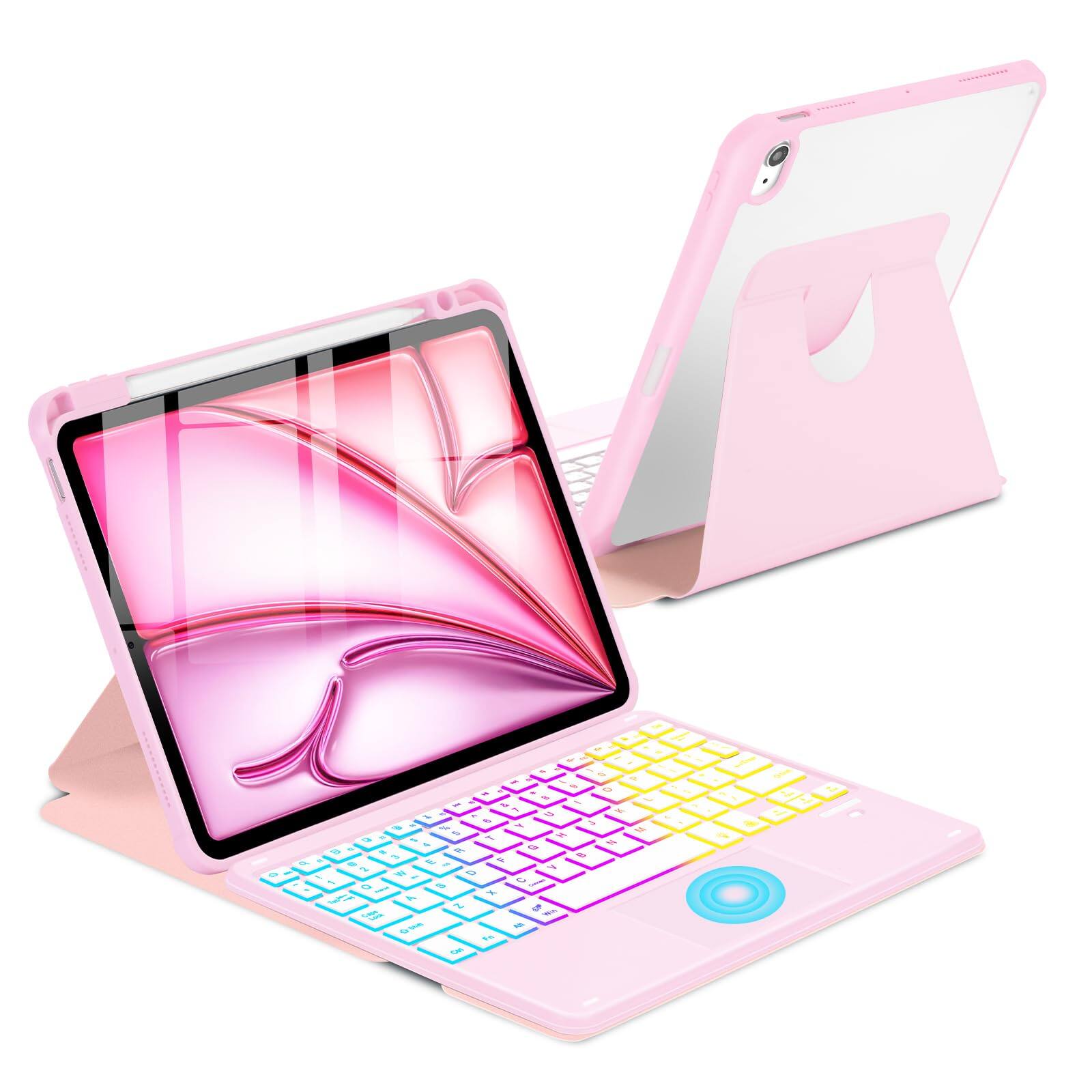 Pink-For iPad Air 11 inch M3 M2/Air 5th 4th Gen 1