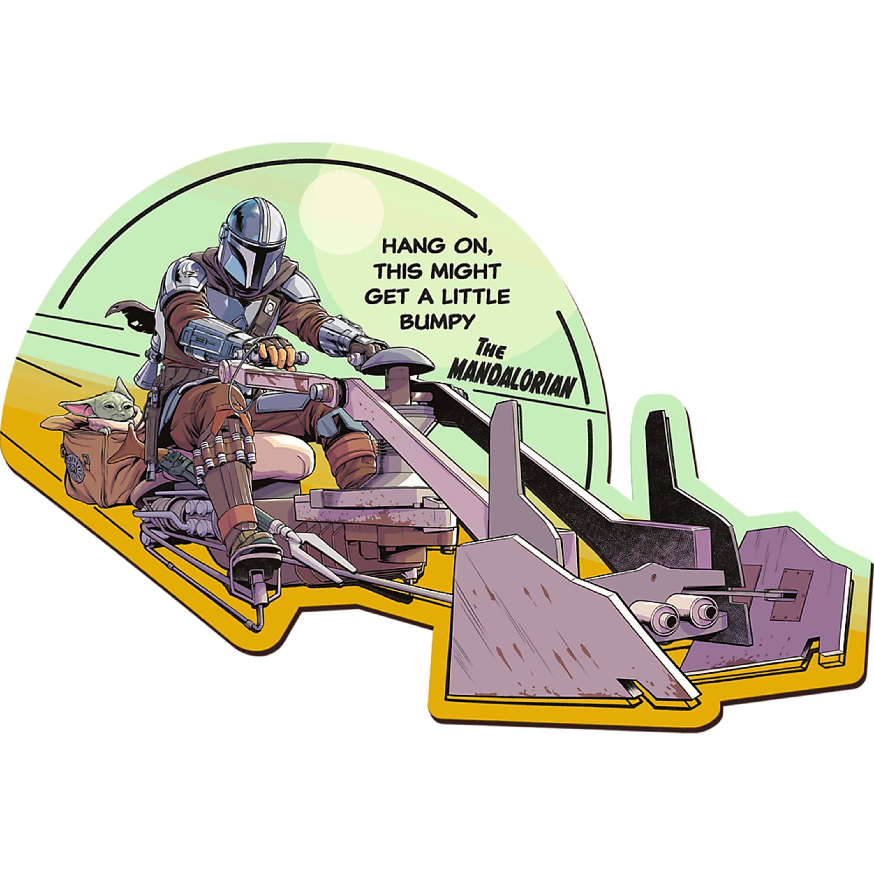 Hang on, this might get a little bumpy. The Mandalorian