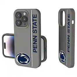 Keyscaper - NCAA - Penn State Nittany Lions iPhone Soft Touch Case - 14 - Gray