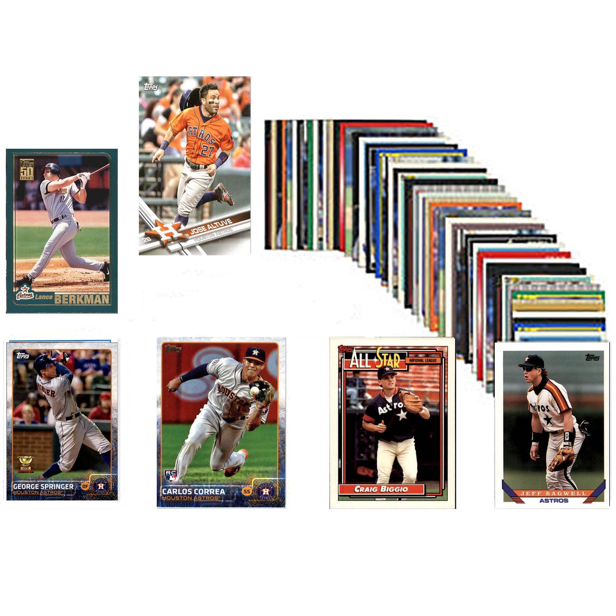 C&I Collectibles - Houston Astros Trading Card 50-Count Set - Multicolor price history on PriceWatchPro