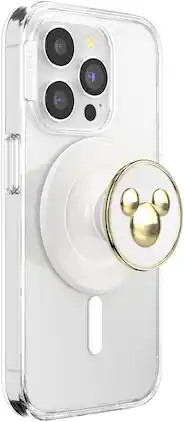 PopSockets - Disney Magnetic Cell Phone Grip with MagSafe Adapter Ring - Enamel Mickey Mouse