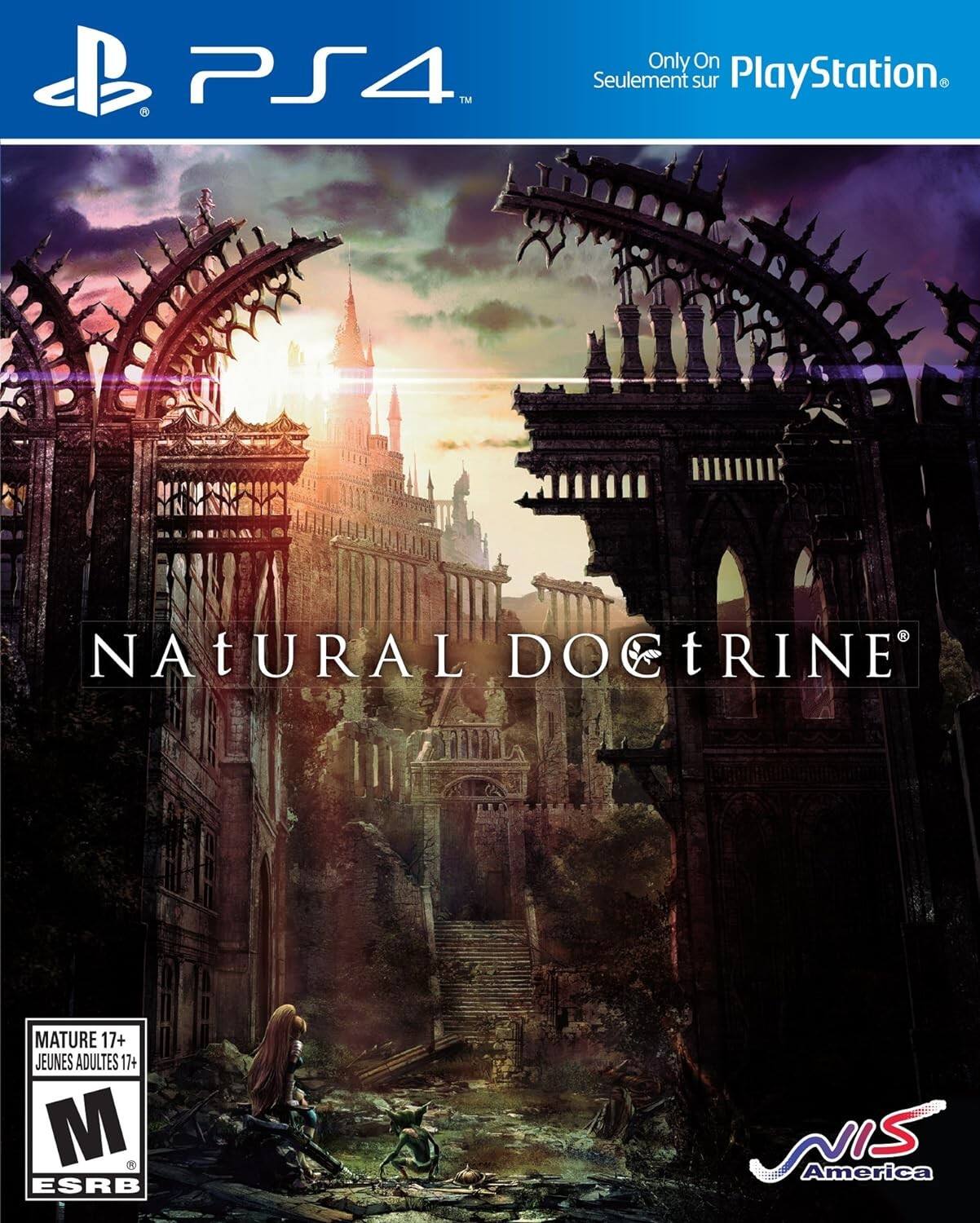 PS4™ Only On Seulement sur PlayStation® NATURAL DOCTRINE MATURE 17+ JEUNES ADULTES 17+ M ESRB NIS America - M (Mature 17+)