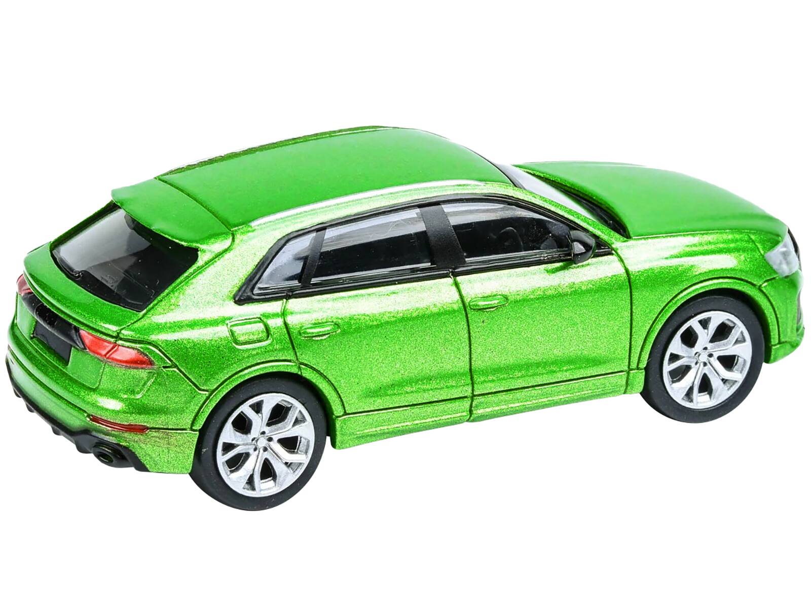 Alt View 2. Paragon - Audi RS Q8 Java Green Metallic 1/64 Diecast Model Car by Paragon.