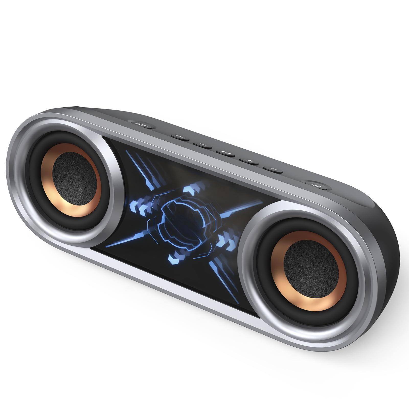Cozy Serene Mirror Light Soundbox Pro+ P400 50w Loud Stereo Sound Deep ...