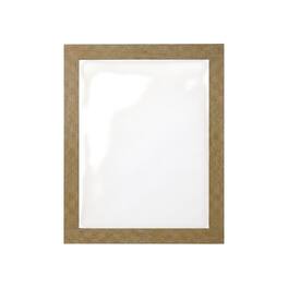 Elegant Kitchen and Bath - Noah Wooden Rectangle Mirror 48 x 36 - Linen Oak