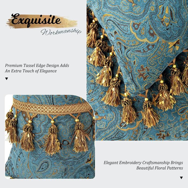 Exquisite Workmanship

Premium Tassel Edge Design Adds An Extra Touch of Elegance

Elegant Embroidery Craftsmanship Brings Beautiful Floral Patterns