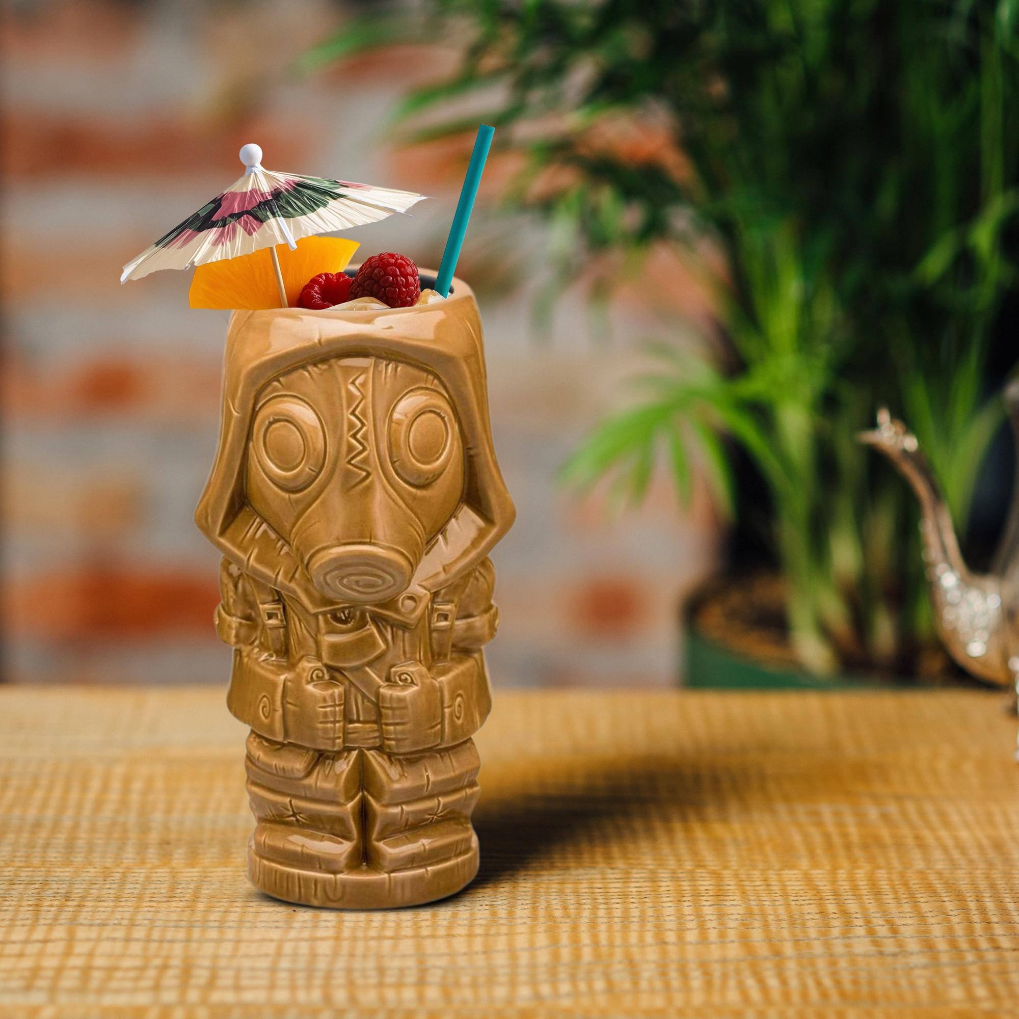 Alt View 1. DC Comics - Geeki Tikis The Suicide Squad Ratcatcher 20 Ounce Ceramic Mug - Brown.