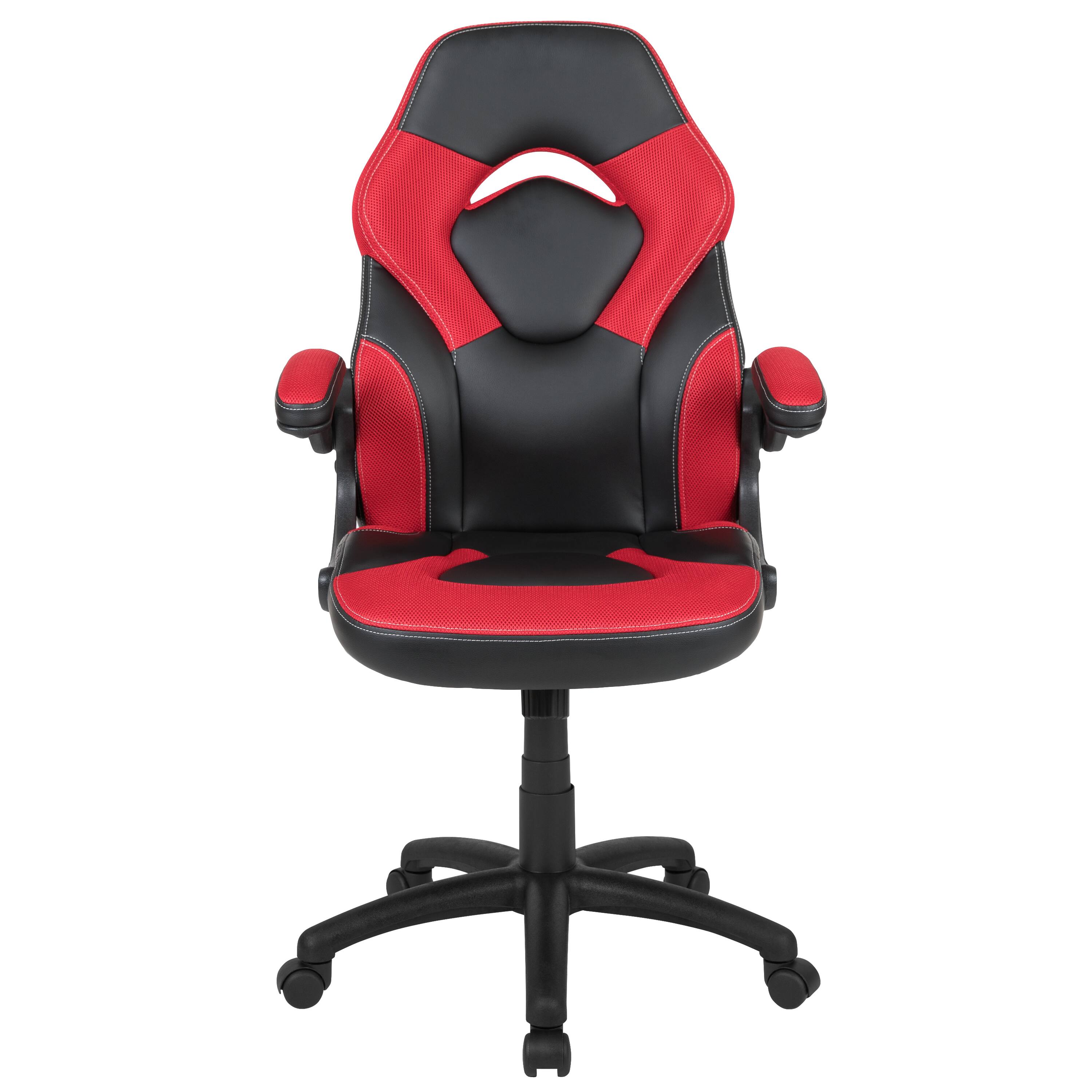 Alt View 7. Emma + Oliver - Z100 Gaming Chair Racing Office Ergonomic Computer PC Adjustable Swivel Chair - Red.