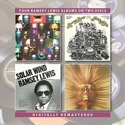 FOUR RAMSEY LEWIS ALBUMS ON TWO DISCS
SOLAR WIND
RAMSEY LEWIS
DIGITALLY REMASTERED
