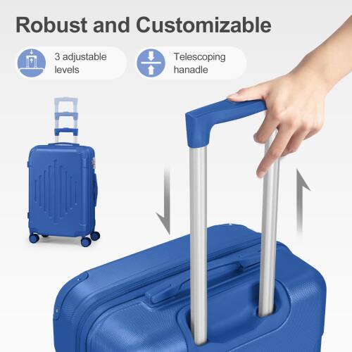 Robust and Customizable

- 3 adjustable levels
- Telescoping handle