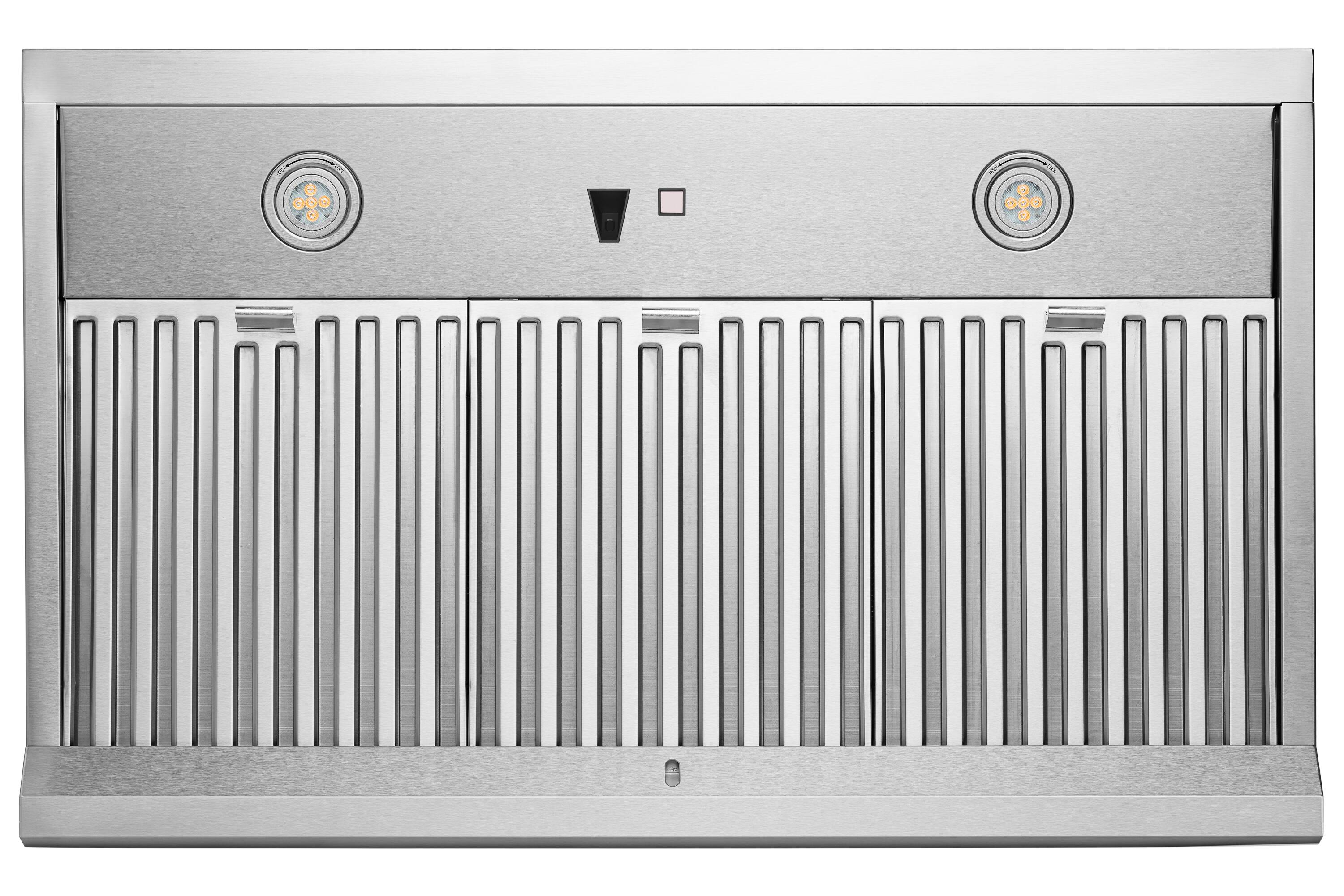 Back. Hauslane - Hauslane HausOne UC-PS19 Under Cabinet Range Hood with HauSmartTM Technology - Stainless Steel.