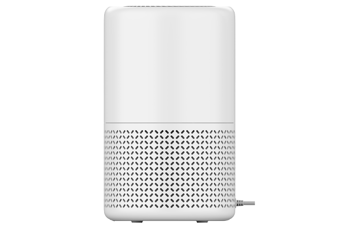 Angle. TCL - Breeva A1C Air Purifier up to 1015 sq ft, H13 True HEPA  Filter - White.