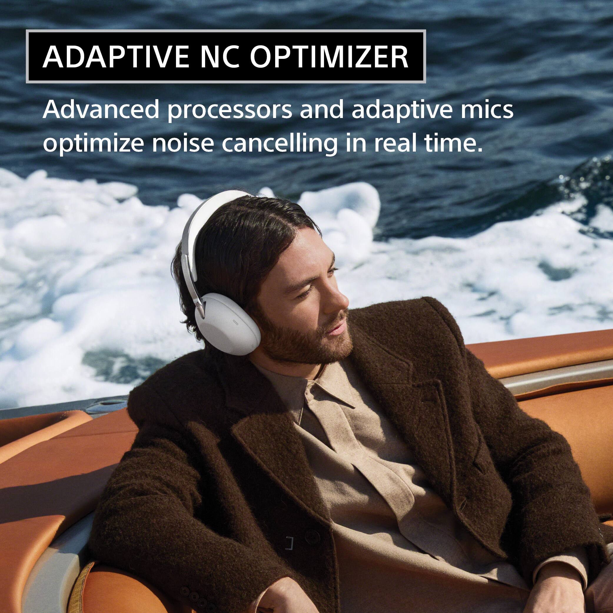 ADAPTIVE NC OPTIMIZER  
Advanced processors and adaptive mics optimize noise cancelling in real time.