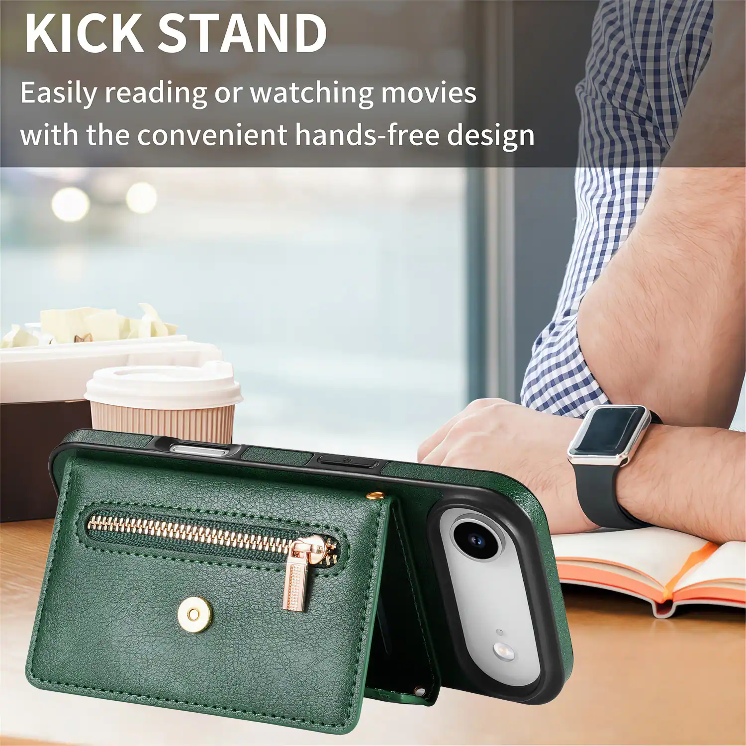 KICK STAND

Easily reading or watching movies with the convenient hands-free design