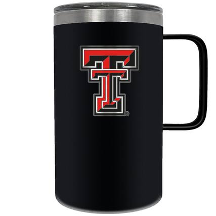 Front. Great American Products - Texas Tech Red Raiders 18oz. Hustle Travel Mug - Multicolor.